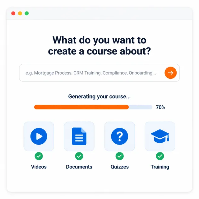 Instant Course Builder — AI course generator